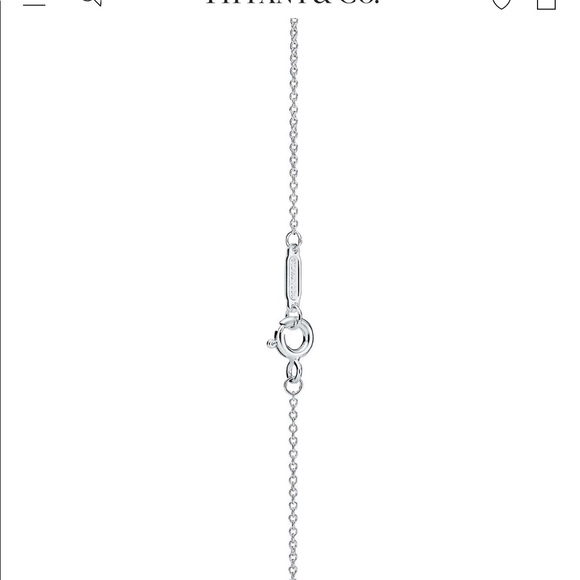 16 inch Tiffany necklace & 2 pendants - Picture 3 of 3